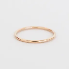 Classic Ring - 14K Solid Gold Chic Spark Shining Look