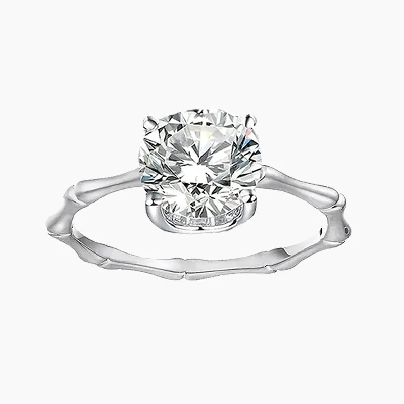 Classic Sterling Silver Cushion Cut Engagement Ring Accent Piece Precious Pieces