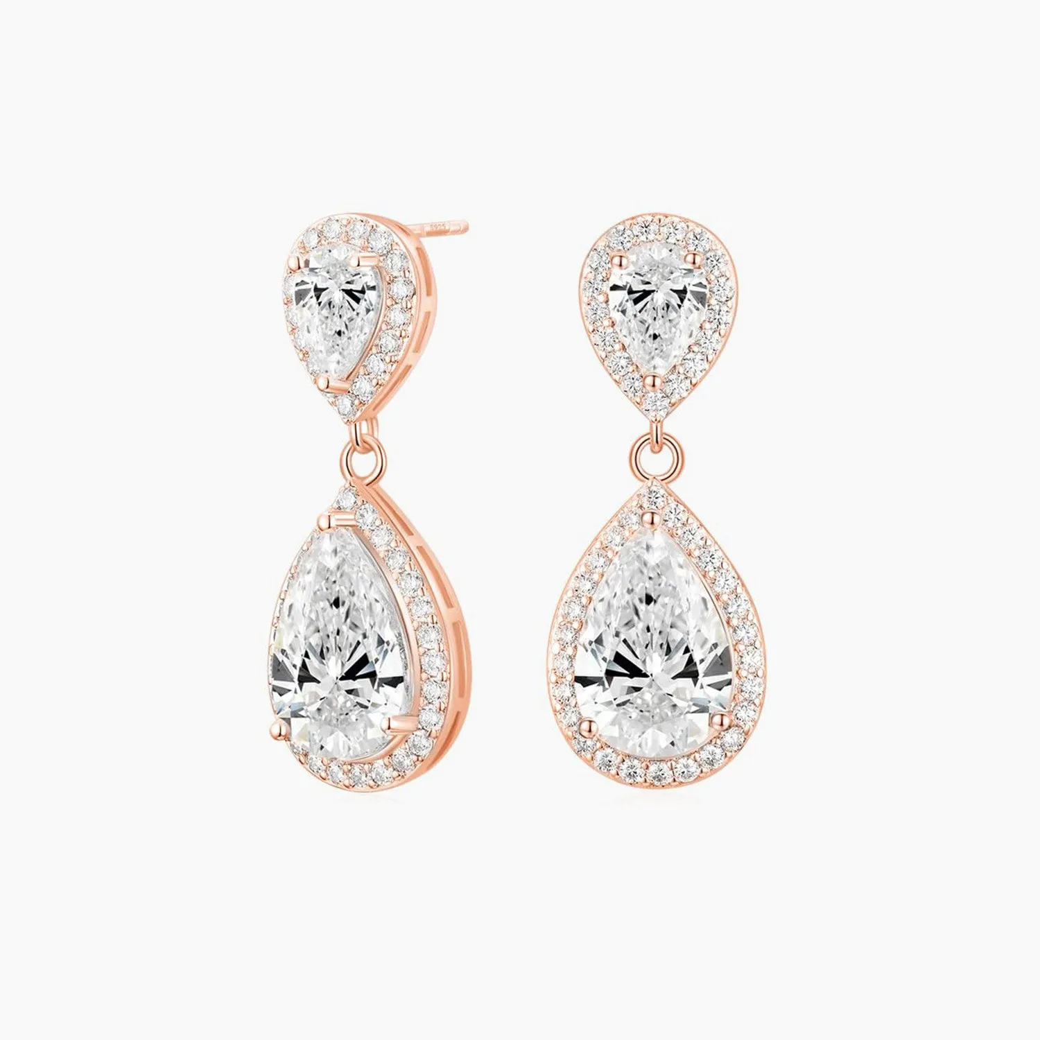 Classic Teardrop Earrings Dainty Finish