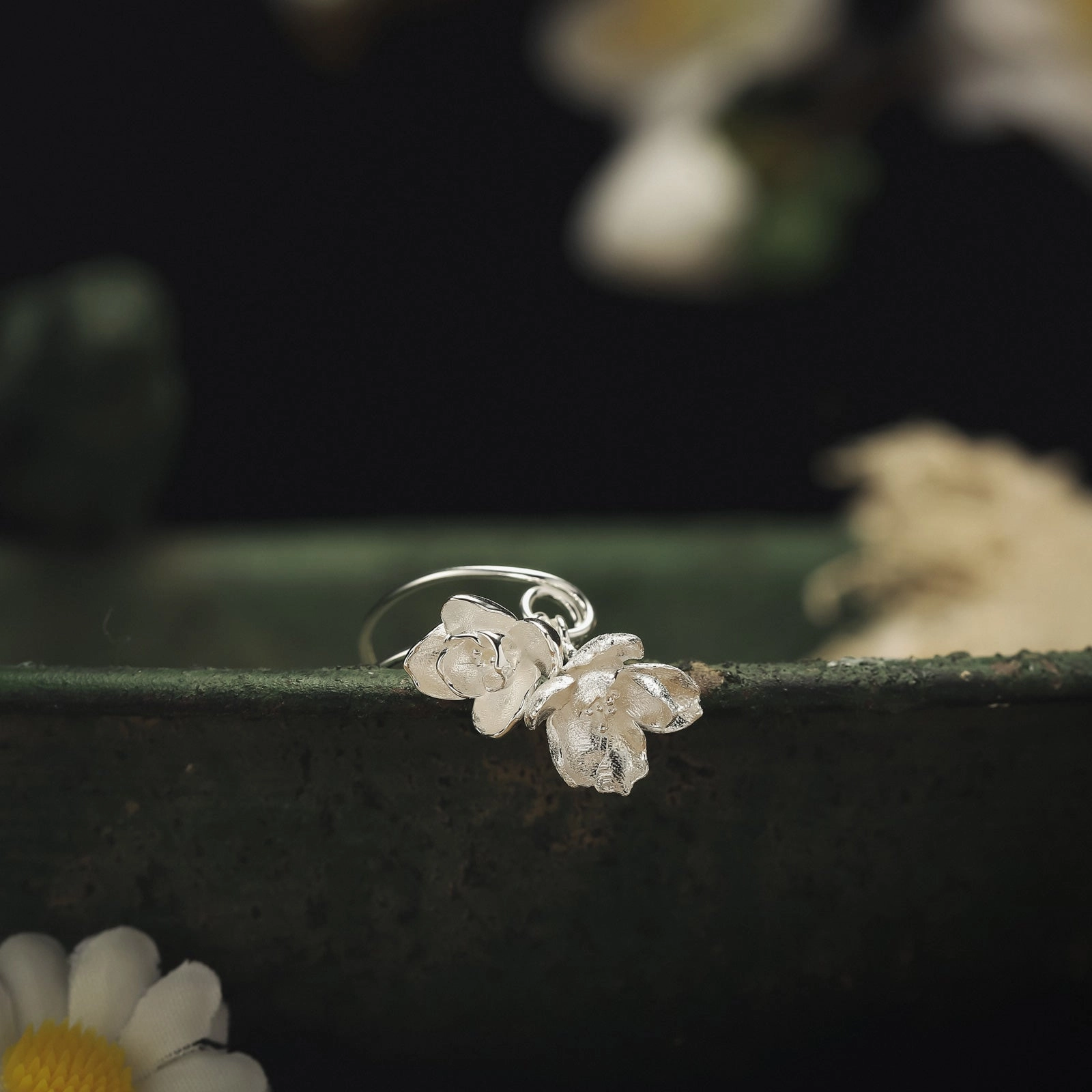 Jasmine Pin Ring Daily Accessories Petite Accent