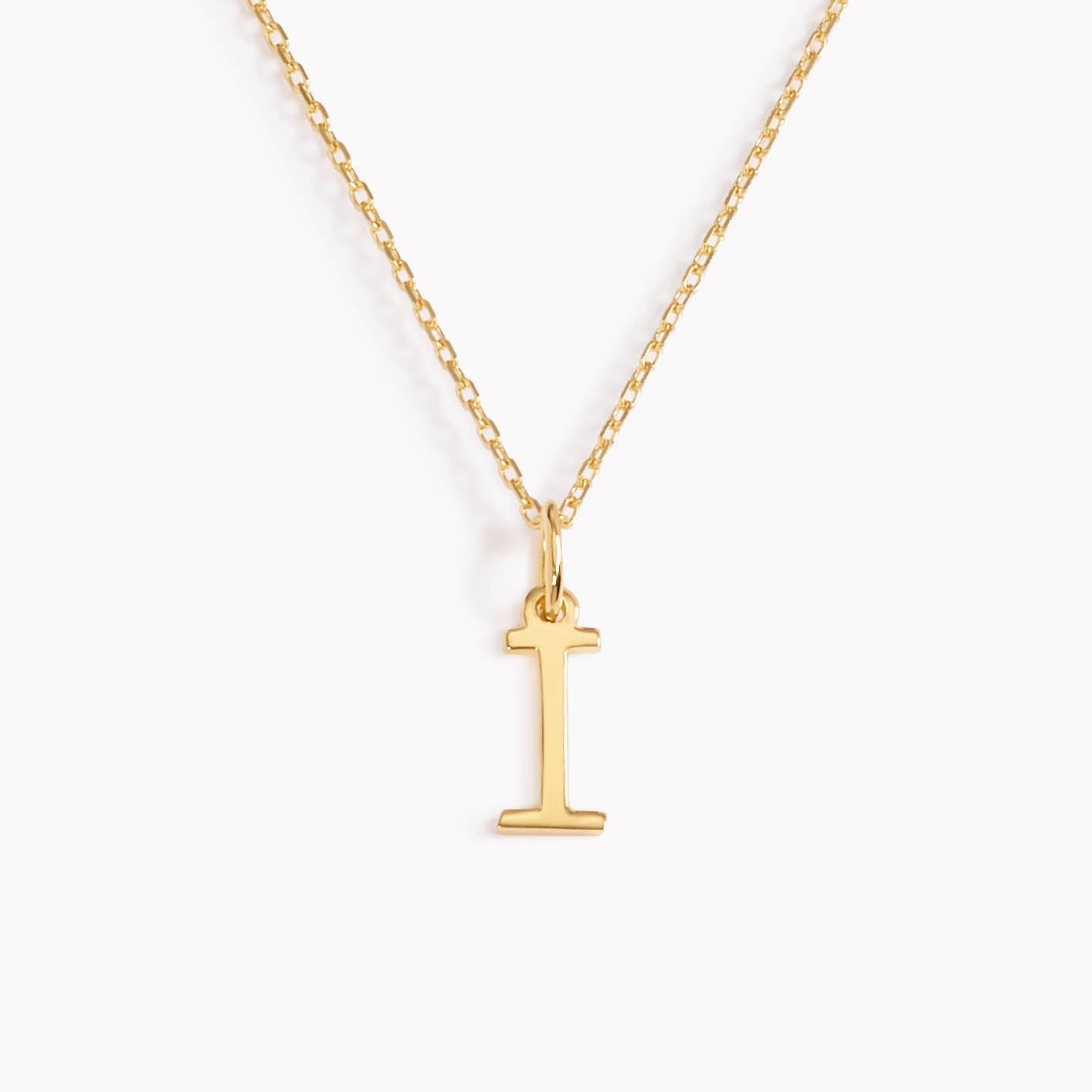 Dazzling Jewelry I Necklace / Gold Initial Necklace