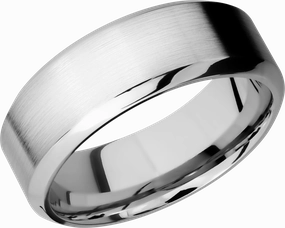 Special Edition Cobalt Chrome 8mm high-beveled band