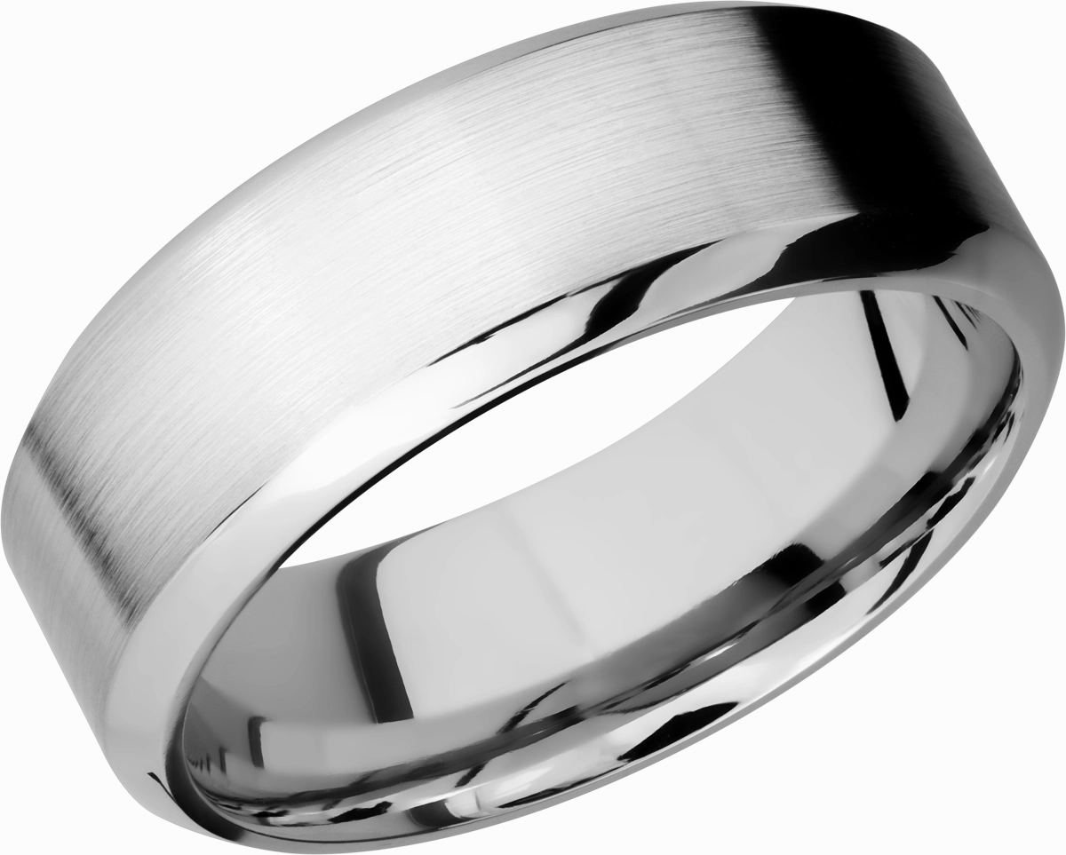 Special Edition Cobalt Chrome 8mm high-beveled band
