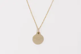 Fashion highlight Rich Detailing Coin Pendant