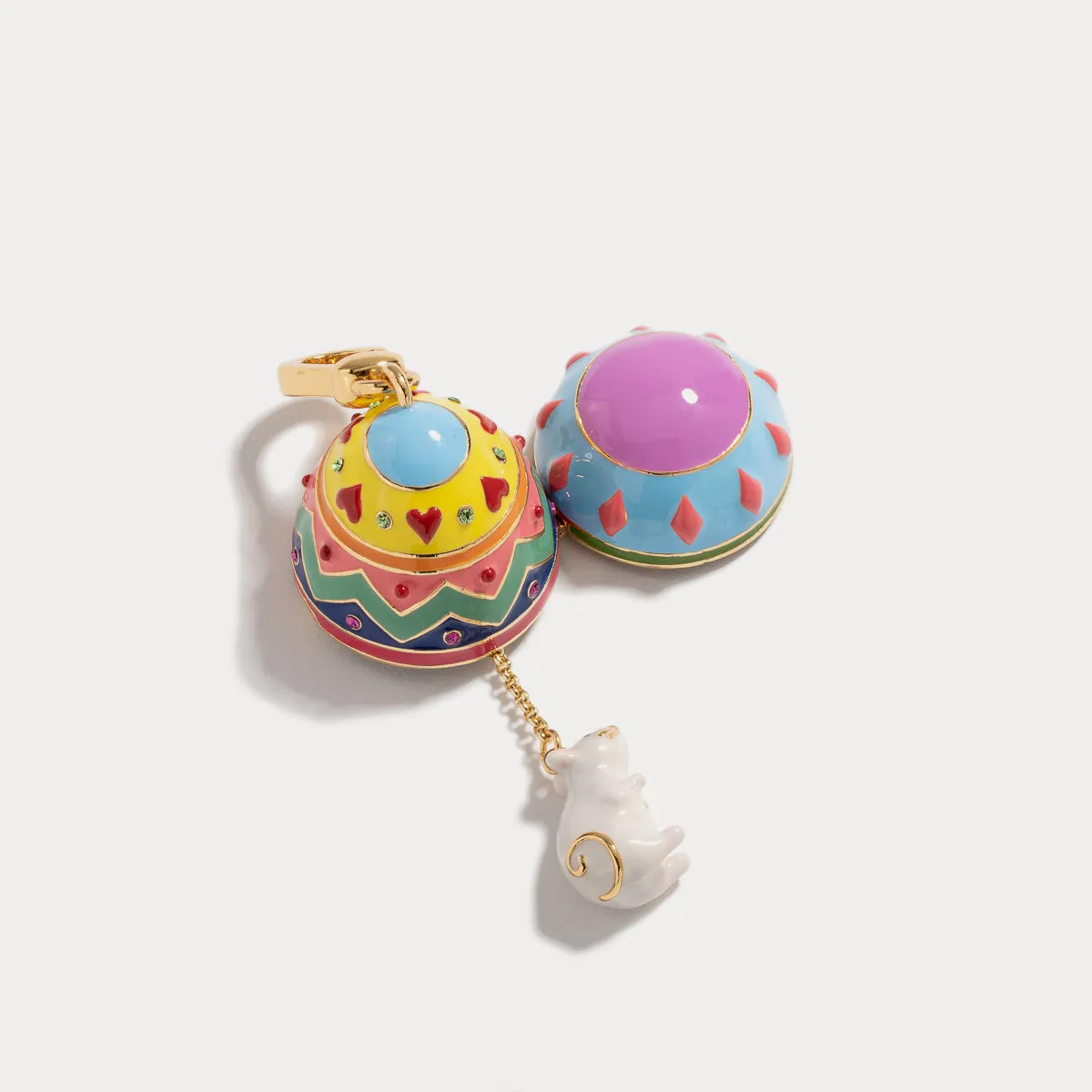 Elegant Occasion Zodiac Easter Egg Locket Necklace