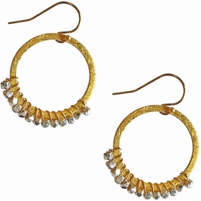 Cahill hoops Glittery Piece Secure Design