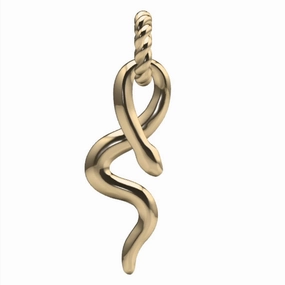 Luxury Radiance Glowing Detail Snake Charm