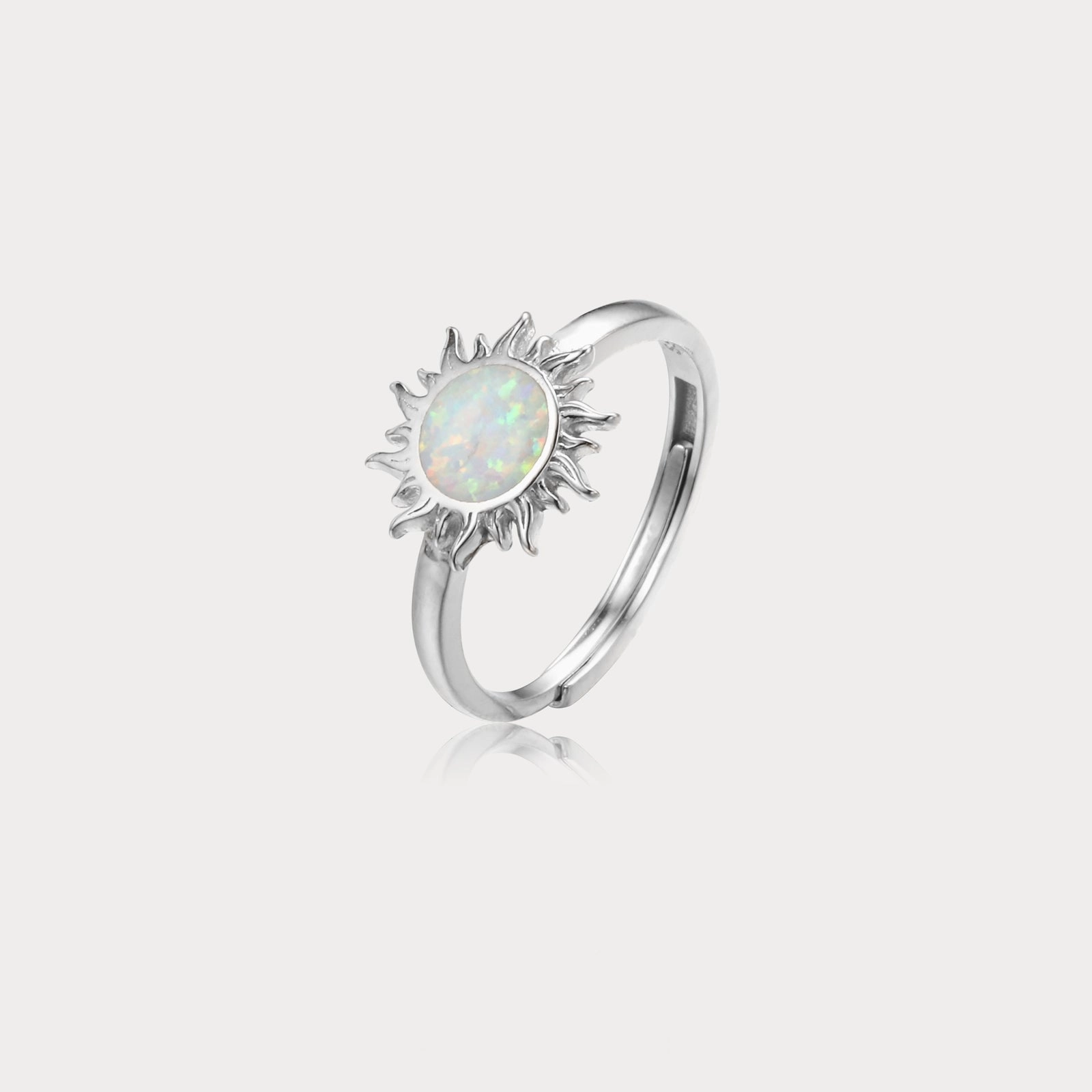 Opal Sun Ring Creative Decoration Practical Appearance