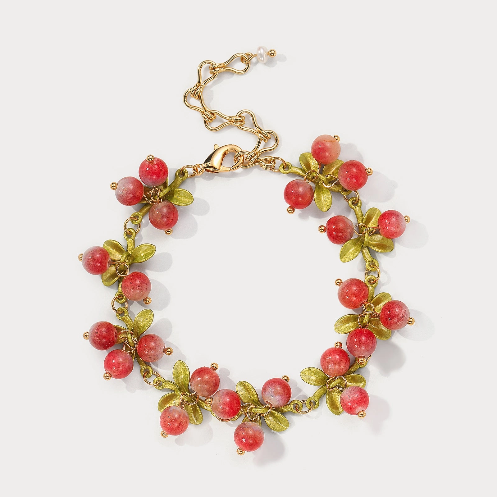 Collective Trend Cranberry Bracelet
