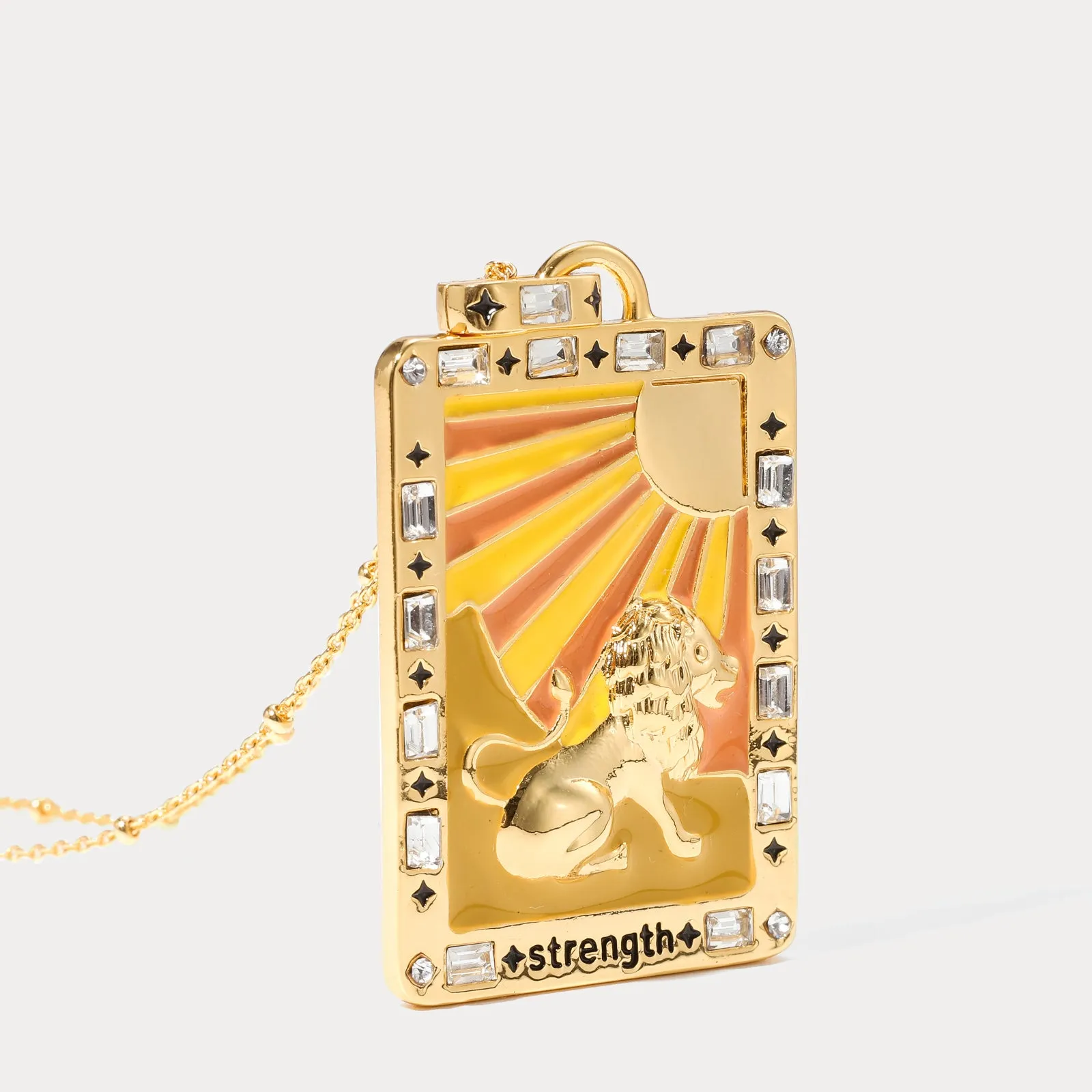 Distinctive Look Galaxy Tarot Necklace