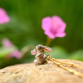 High-End Gift Rabbit Necklace