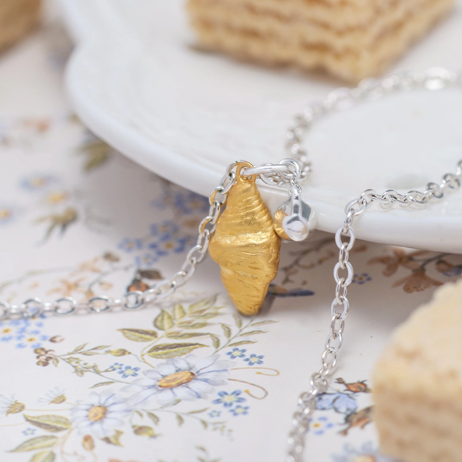 Croissant Necklace Travel Style