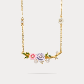 Friendship Gift Superb Accessory Wild Rose Necklace