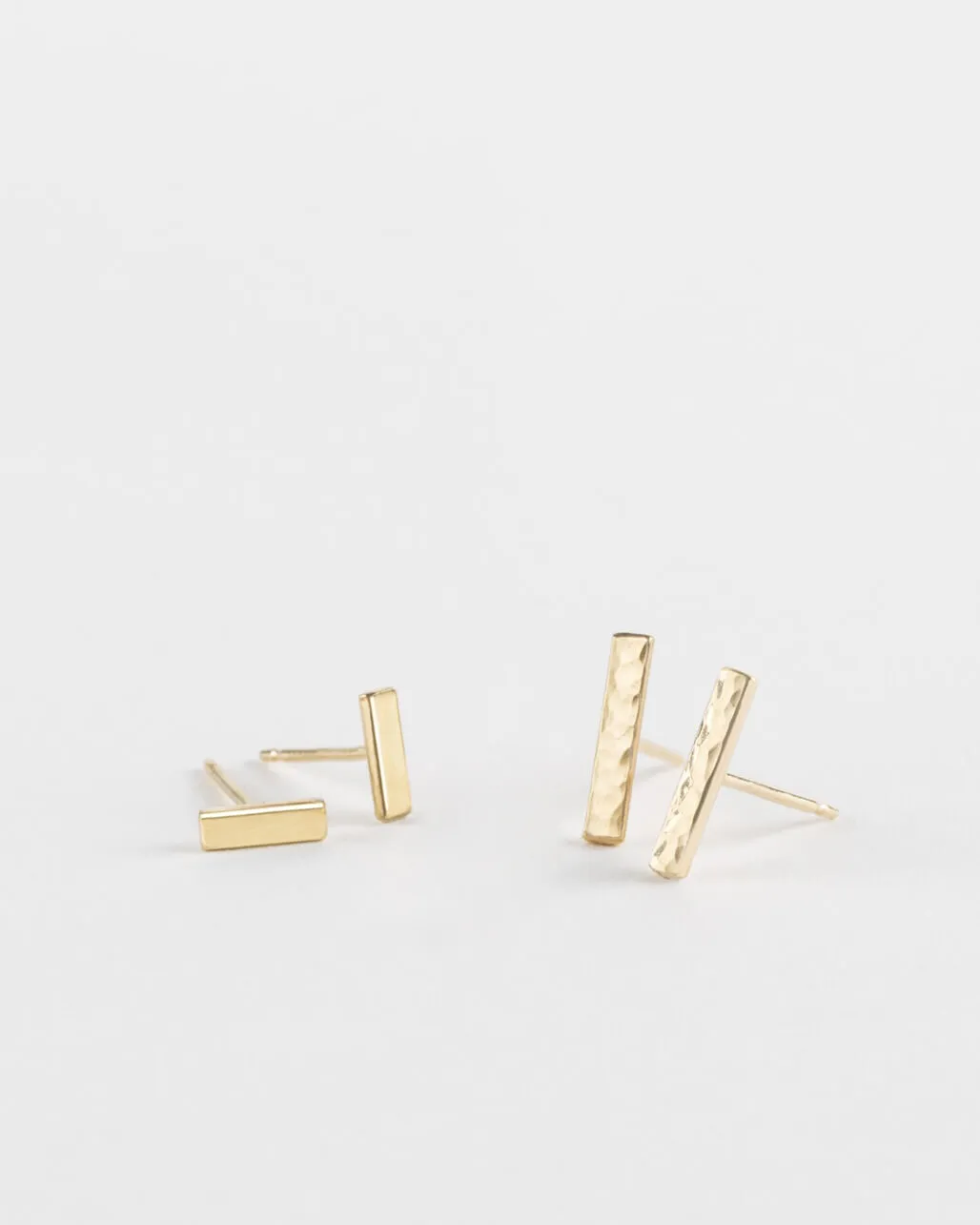 Flat Bar Studs Trendy Gifts Bold Jewelry Pieces