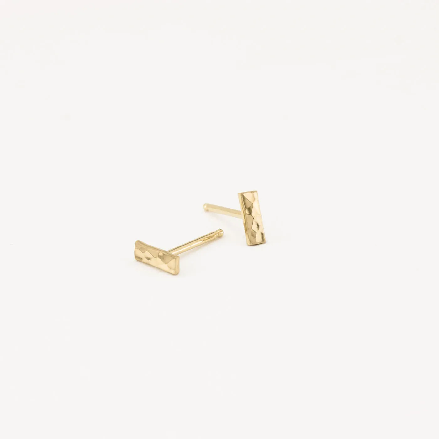 Sophisticated Jewelry Design Flat Bar Studs