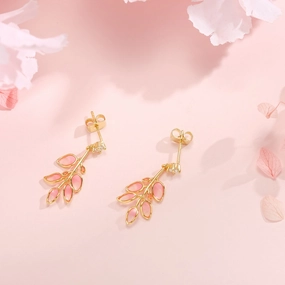Sakura Earrings Elegant Embellishment