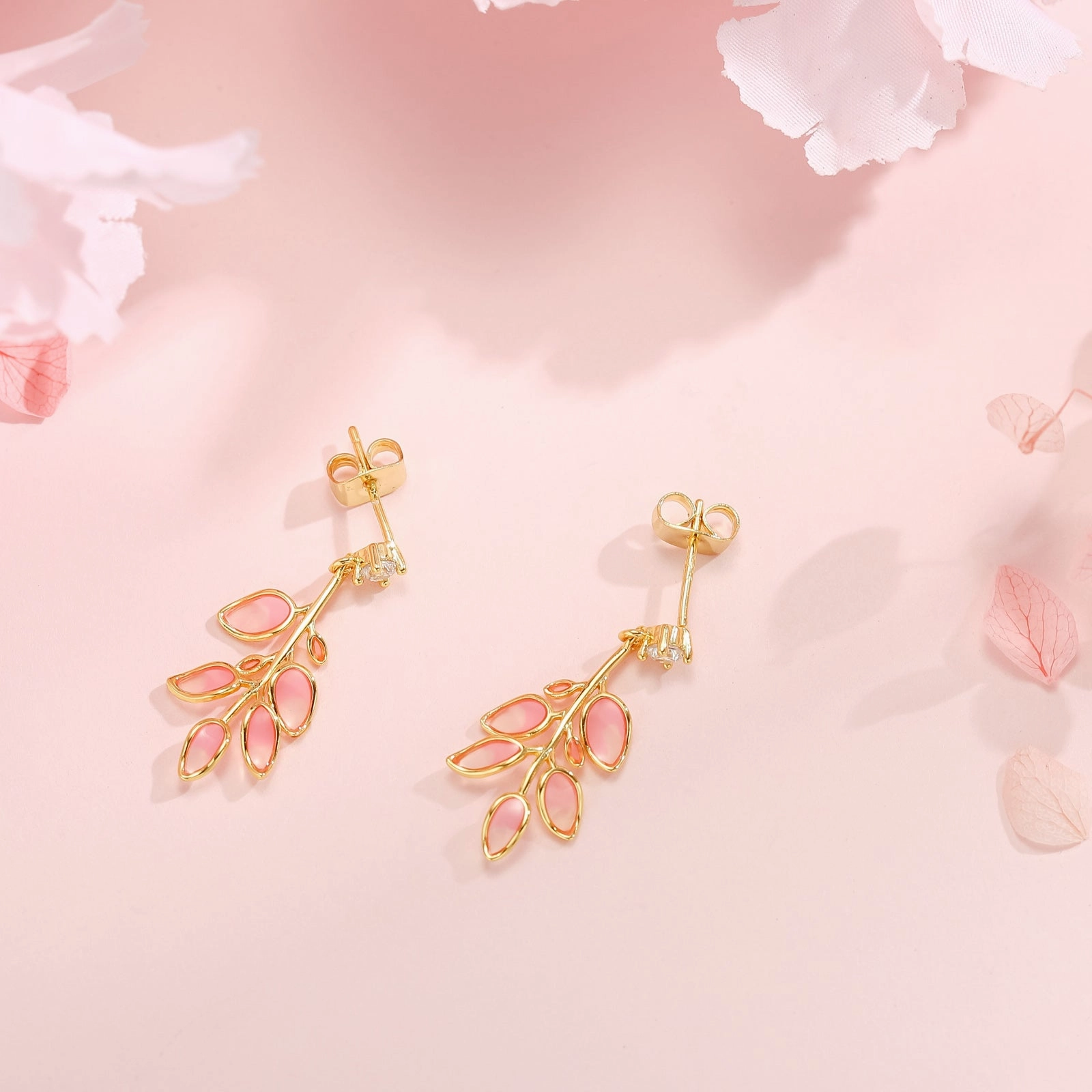 Sakura Earrings Elegant Embellishment