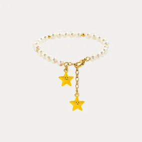 Eye Catching Star Pearl Bracelet