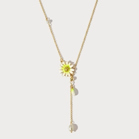 Comfortable Jewelry Daisy Flower Necklace