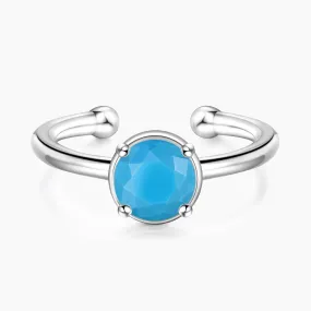 Modern Edge Weekend Detail December Turquoise Birthstone