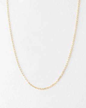 Minimal Cable Chain Precious Finish
