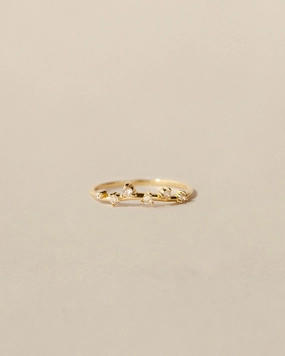 Wedding Style Birthday Style Dewdrop Arch Ring