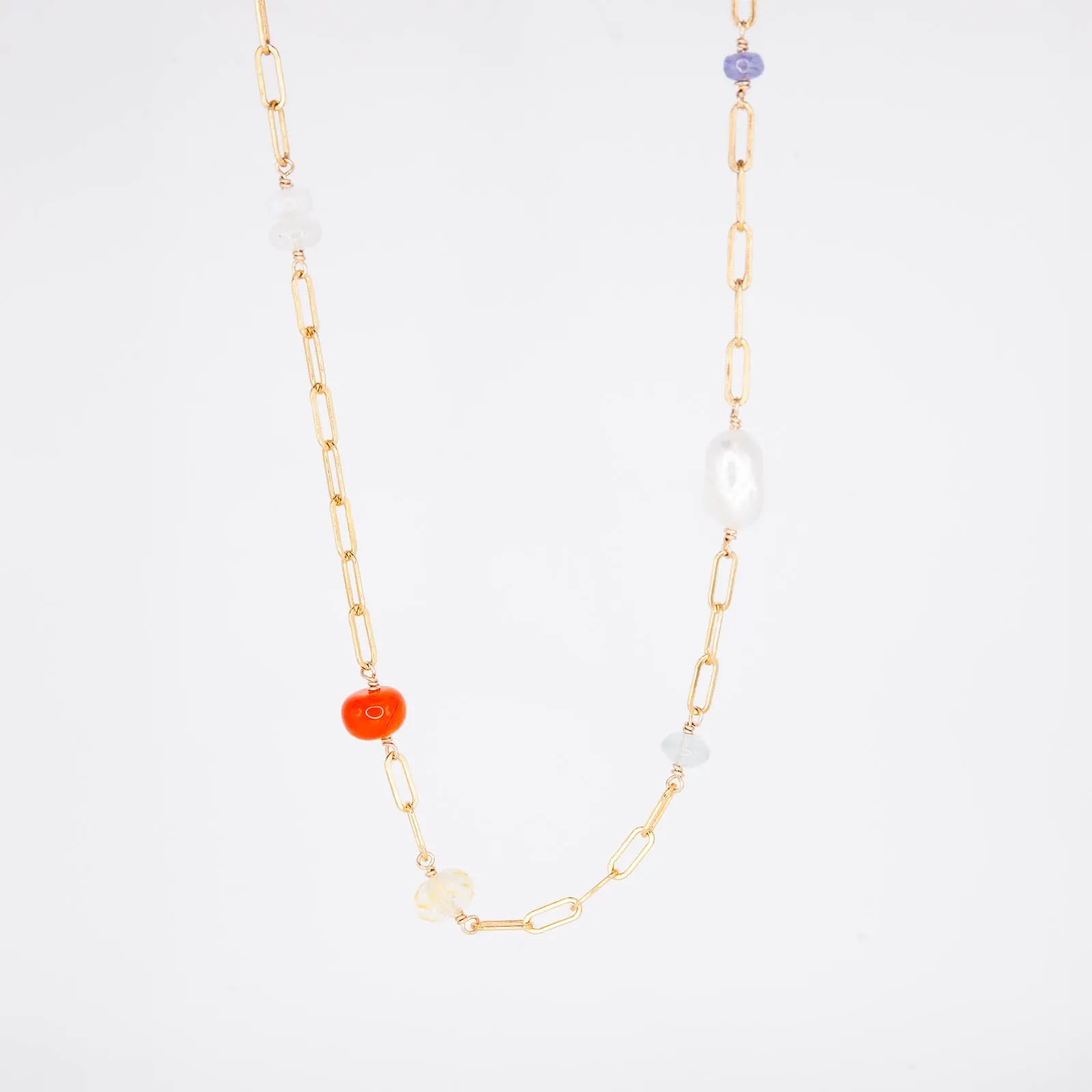 Influencer Jewelry Medium Length Jewelry Sorrento Necklace