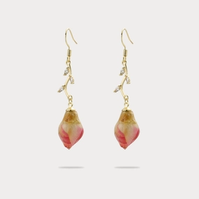 Chic Style Trendy product Dried Rose Earrings