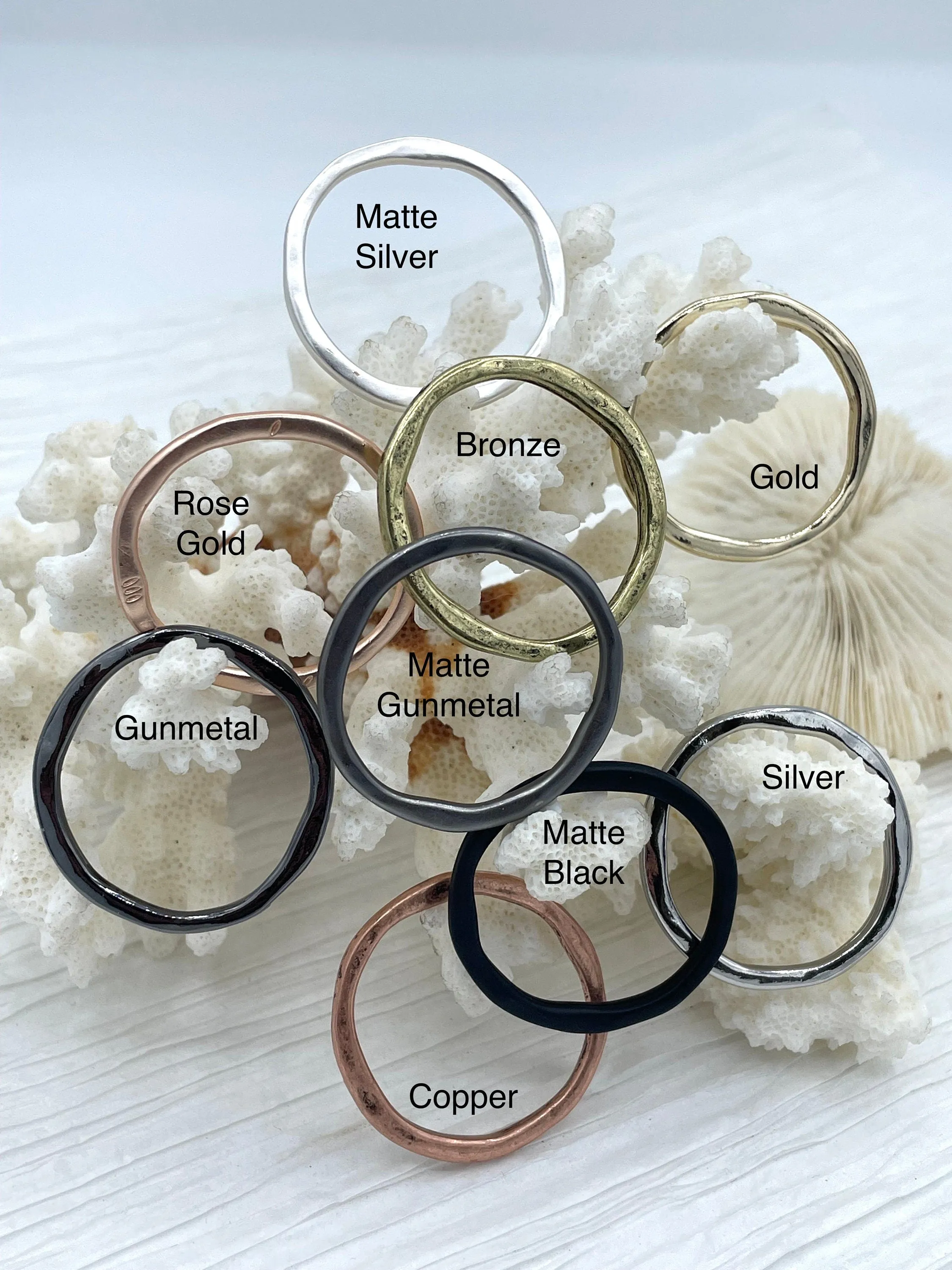 Superior Gift Global Item Medium Round Hoop Ring Circle Pendant or Earrings Artisan Ring, Medium Hoop, Closed Ring Connector 33mm x 2.5, 10 colors Fast Shipping