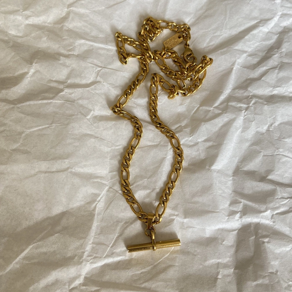 Special Gift Balance Beam T-Bar Necklace