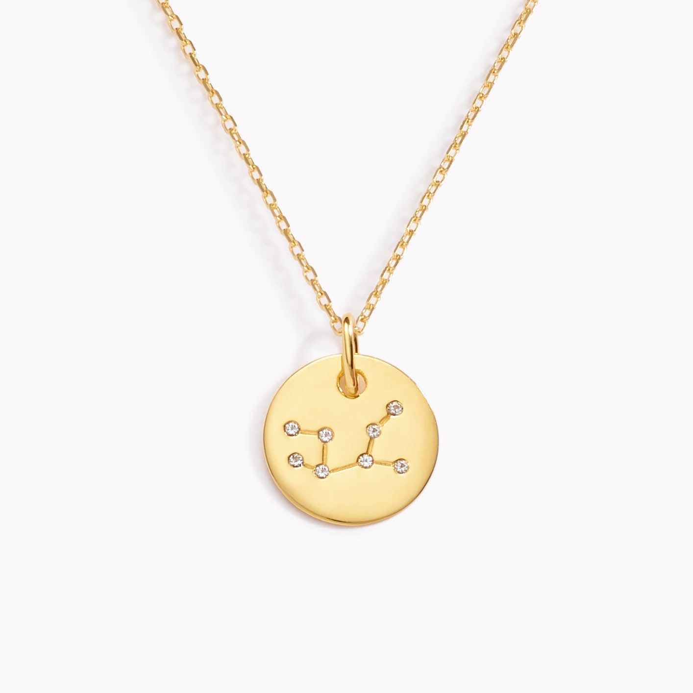 Virgo Necklace / Zodiac Necklace Contemporary Highlight