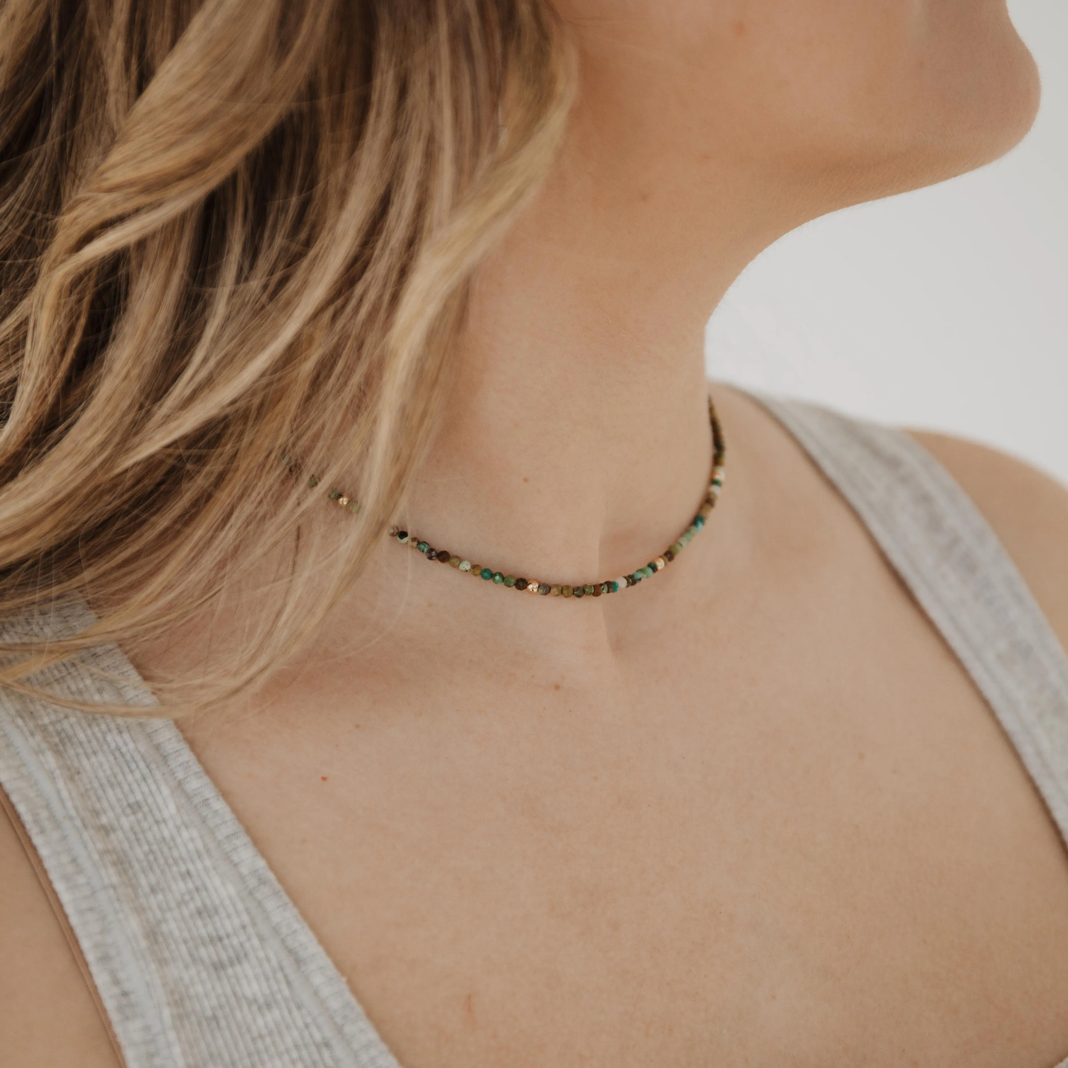 Easy Style for youth Arizona Turquoise Beaded Necklace