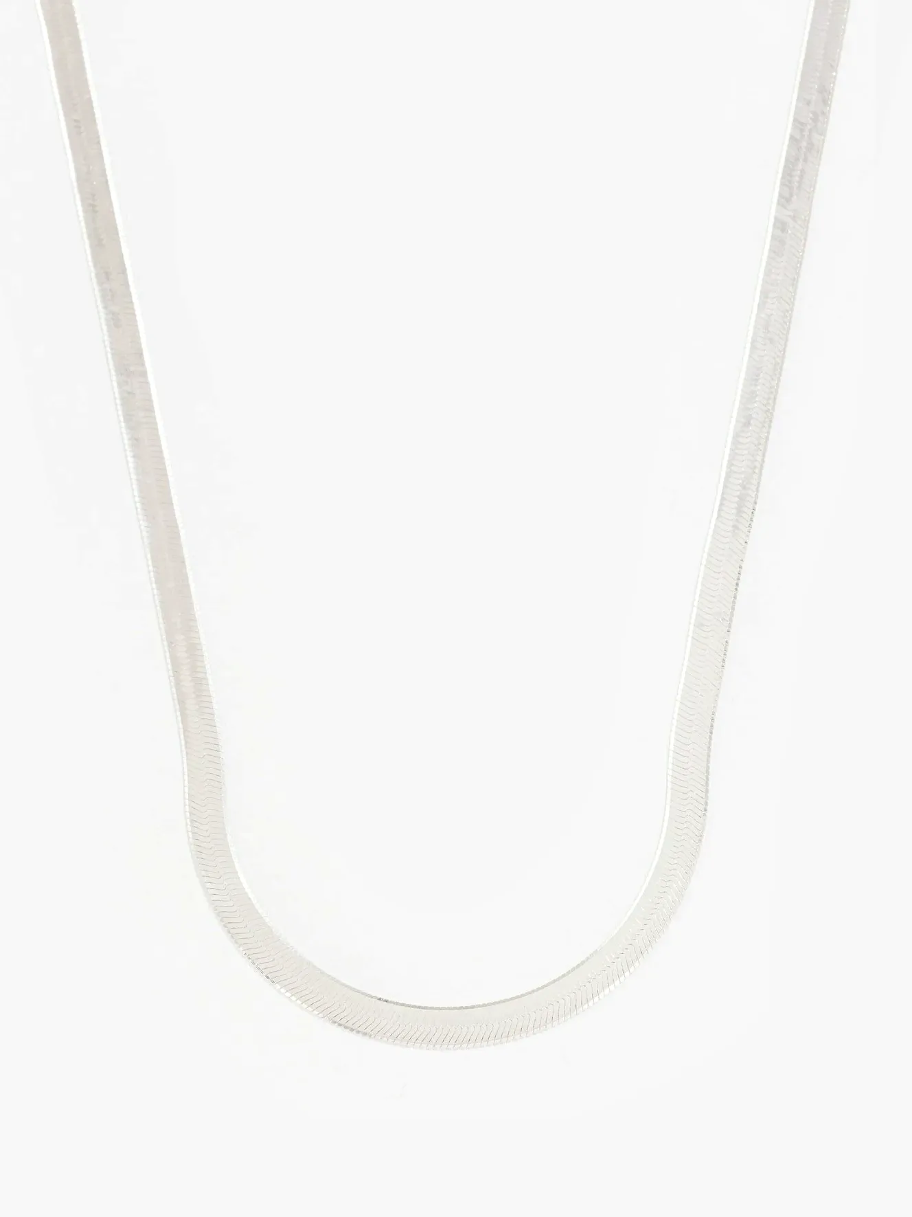 Winter Holiday Accessory Silver Herringbone