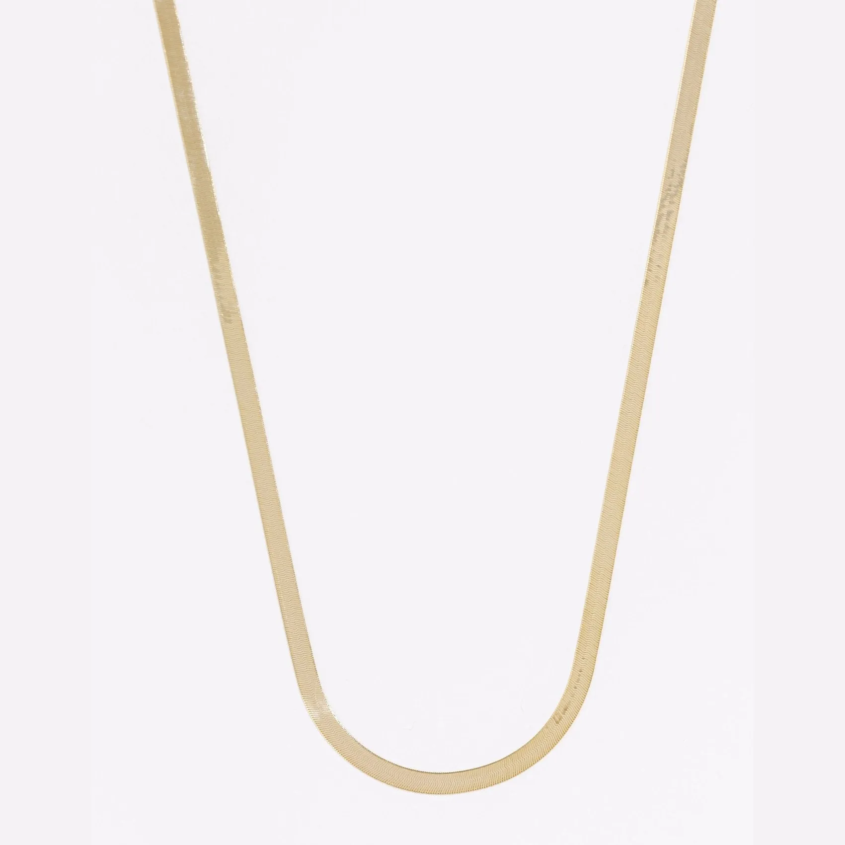 Occasion Ready Solid Gold Herringbone