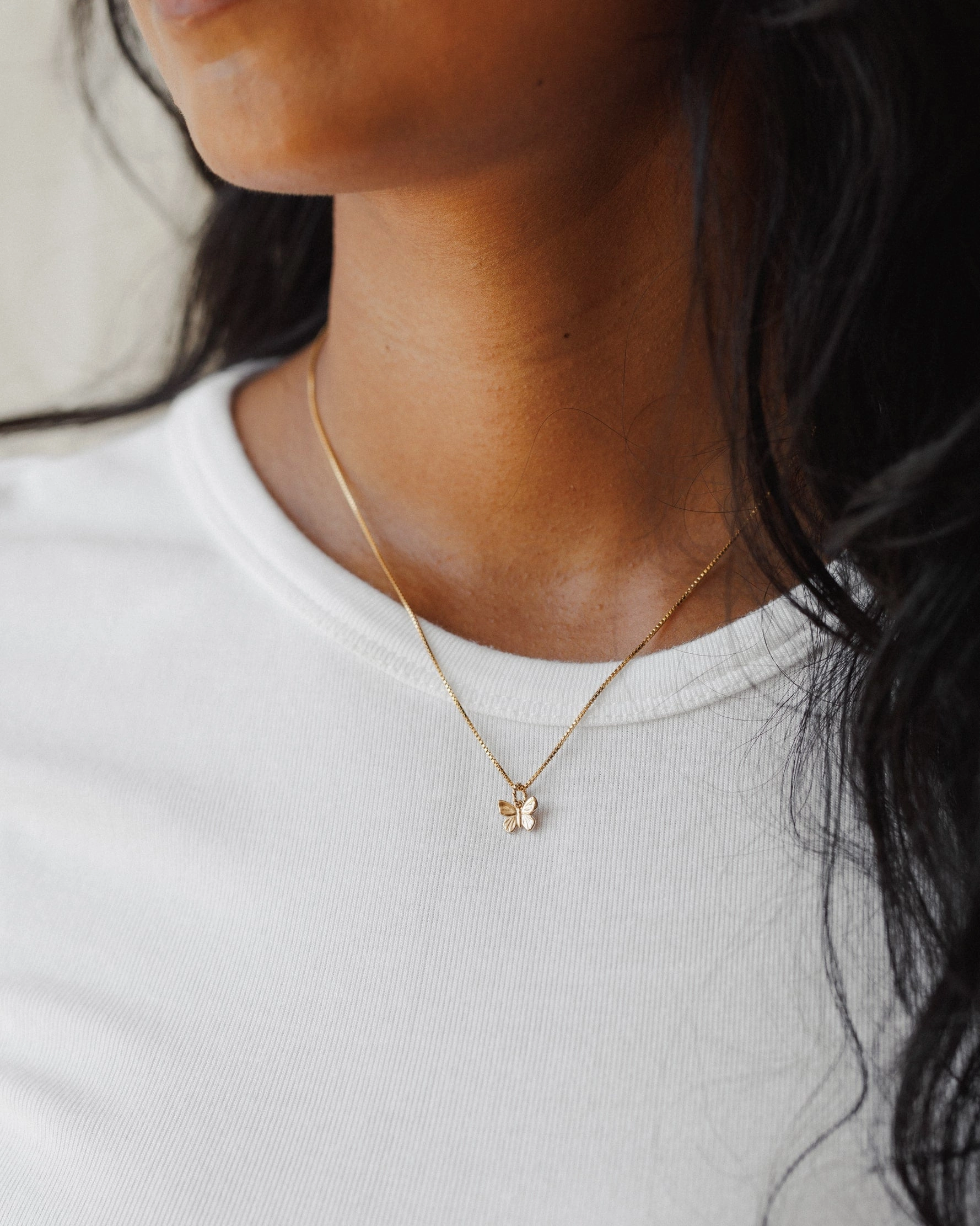 Elegant Spark Accent Style Butterfly Charm