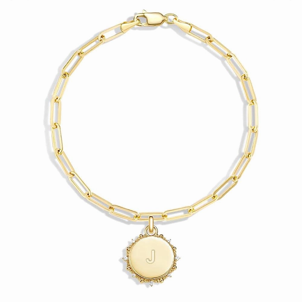 Evening Accessories Engravable Moissanite Sunlight Medallion Pendant Necklace