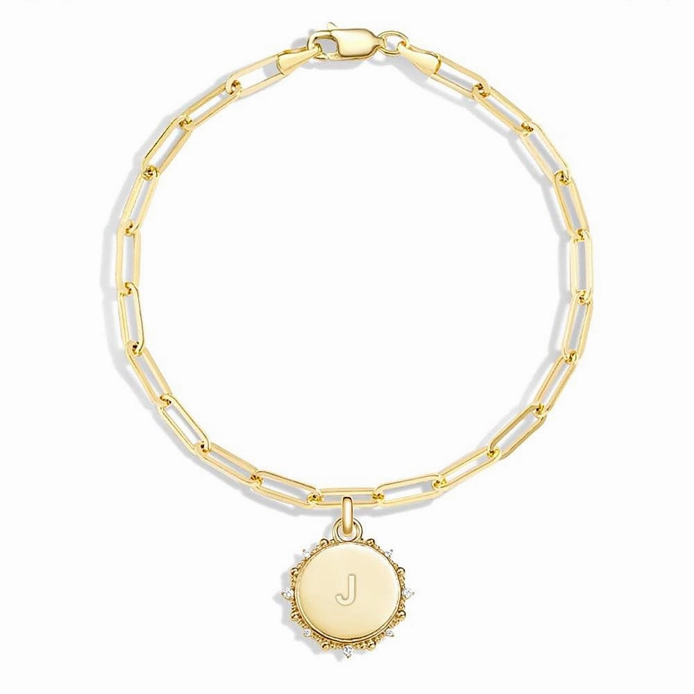 Engravable Moissanite Sunlight Medallion Pendant Necklace Timeless Form Luminous Finish