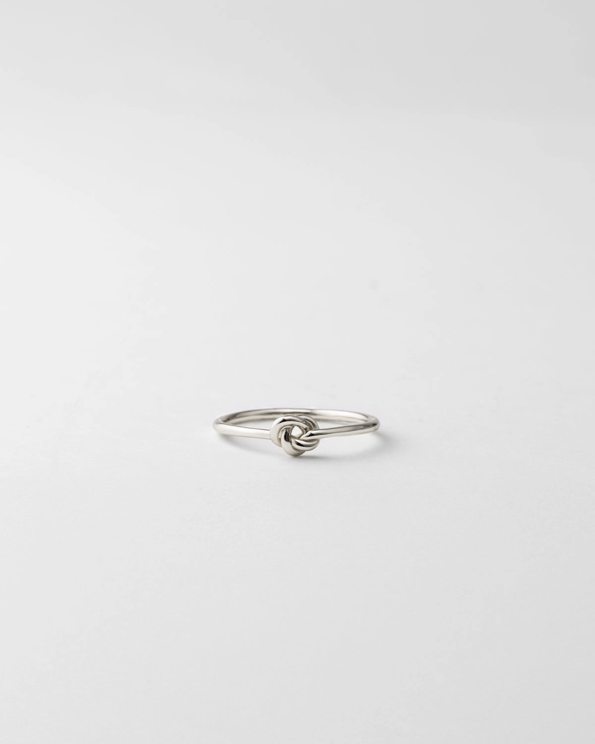 Simple Elegance Eternal Knot Dainty Ring