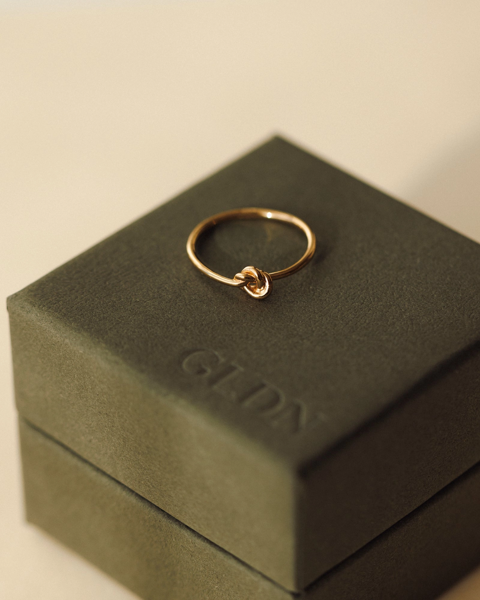 Eternal Knot Dainty Ring High Fashion