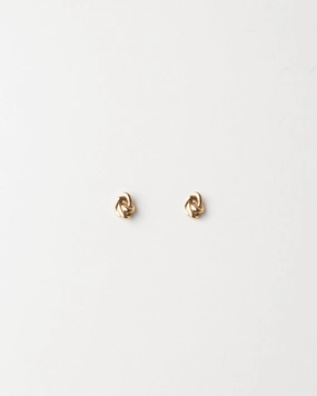 Eternal Knot Studs Glowing Details