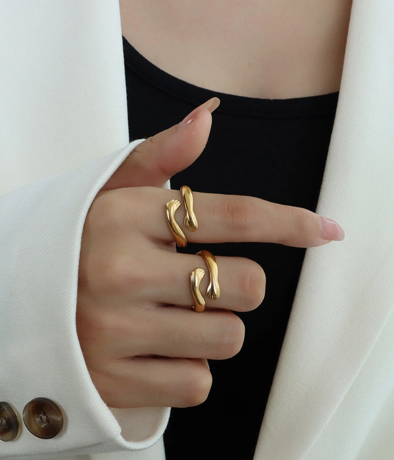 Eugene Hug Me Ring Waterproof Classic Craftwork