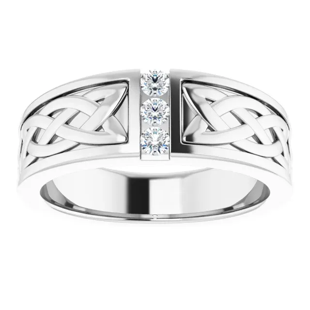 14K White 1/5 CTW Diamond Ring Custom Accessory