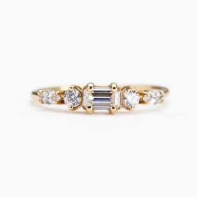 Wedding Vow Ring Shiny Style Modern Form