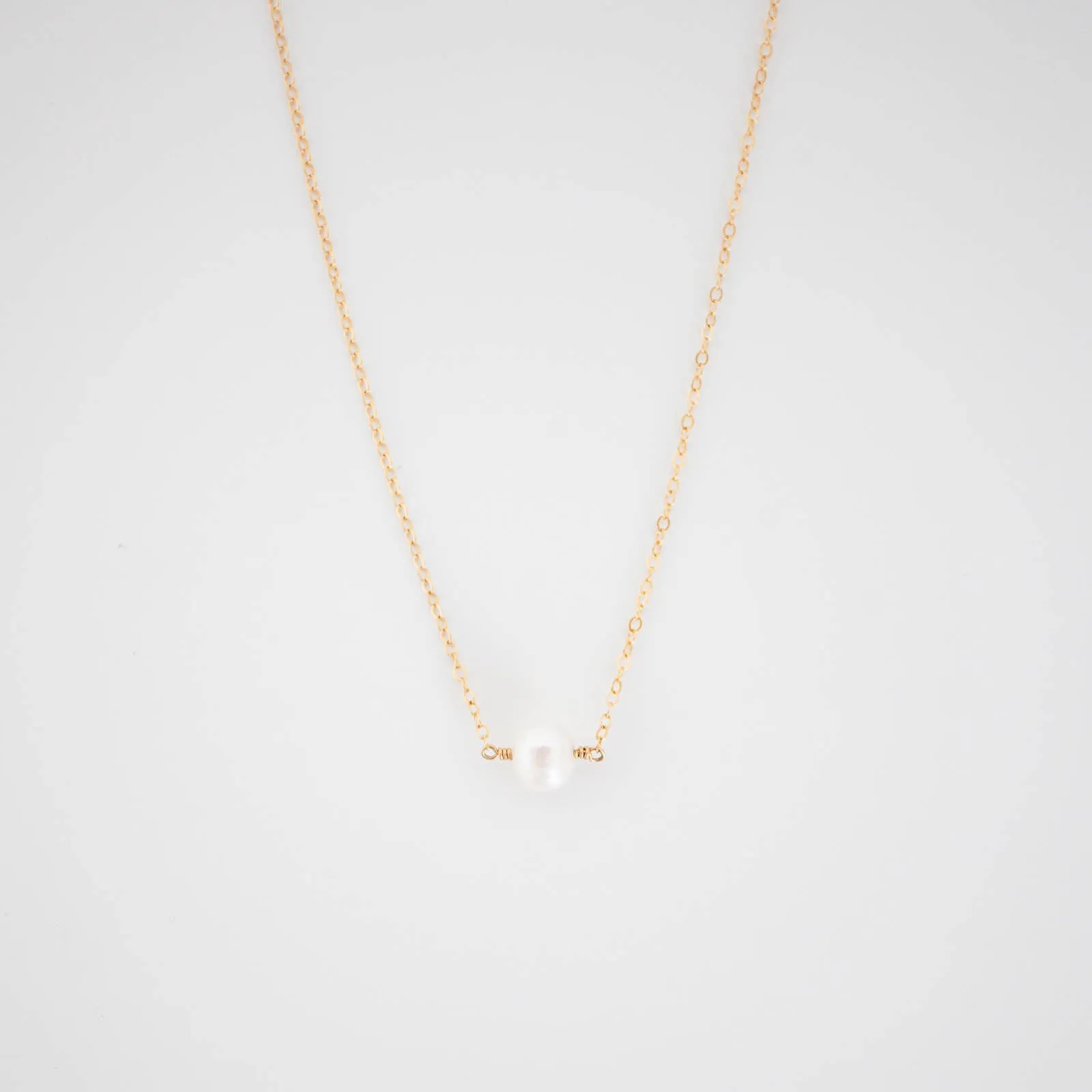 Active Teen Fresh Feature Pearl Drop Necklace