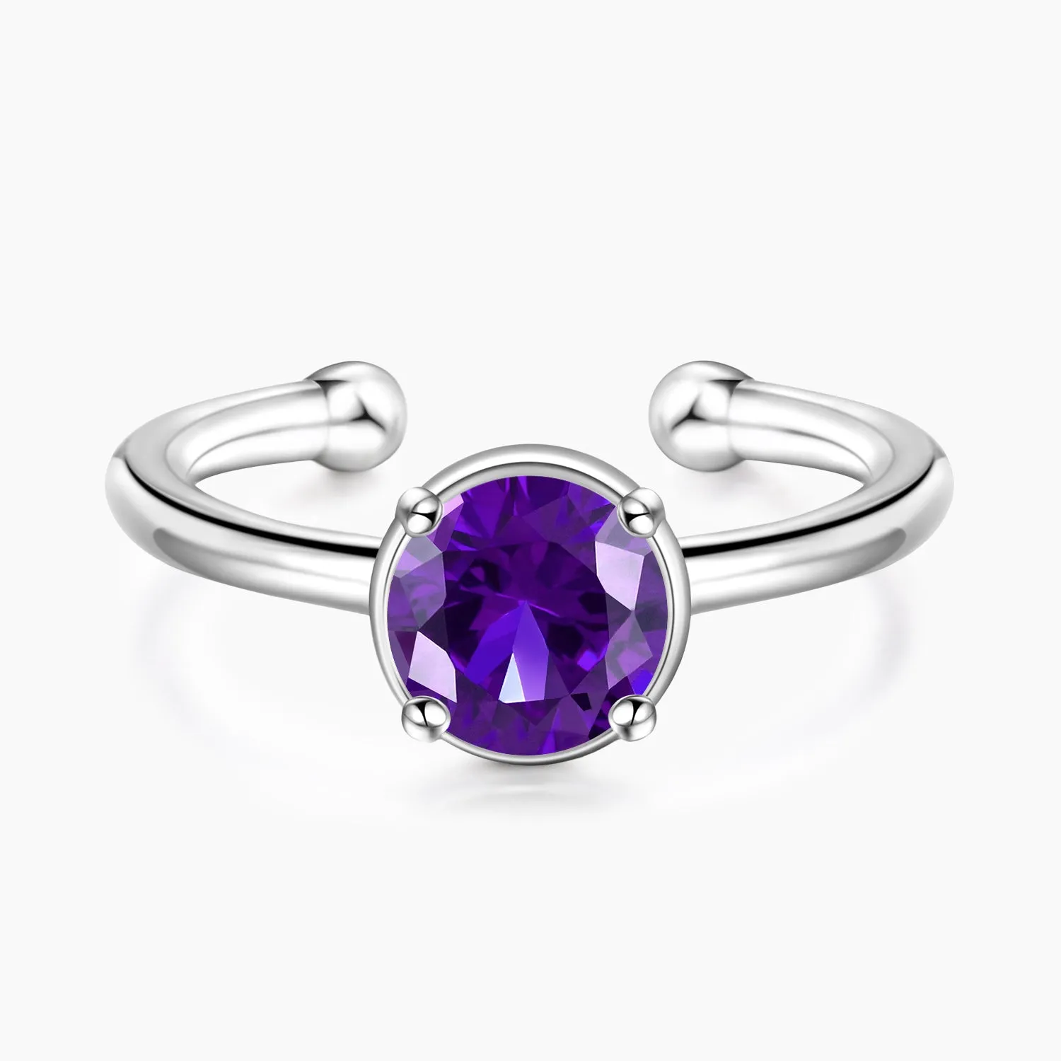 Exclusive Style February Amethyst stone