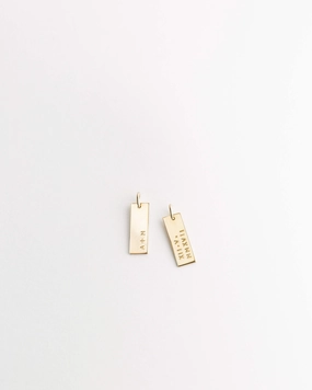 Extra Monaco Tag - 5.5x16mm Exquisite Shine Sparkling Detail