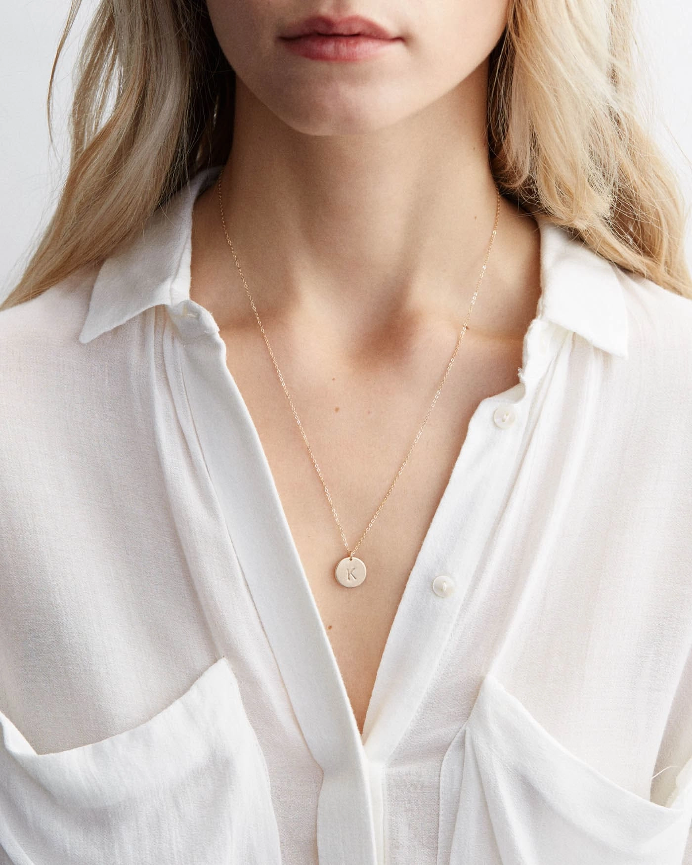 Minimal Look Clean Aesthetic Extra Vollmond Disk - 13mm