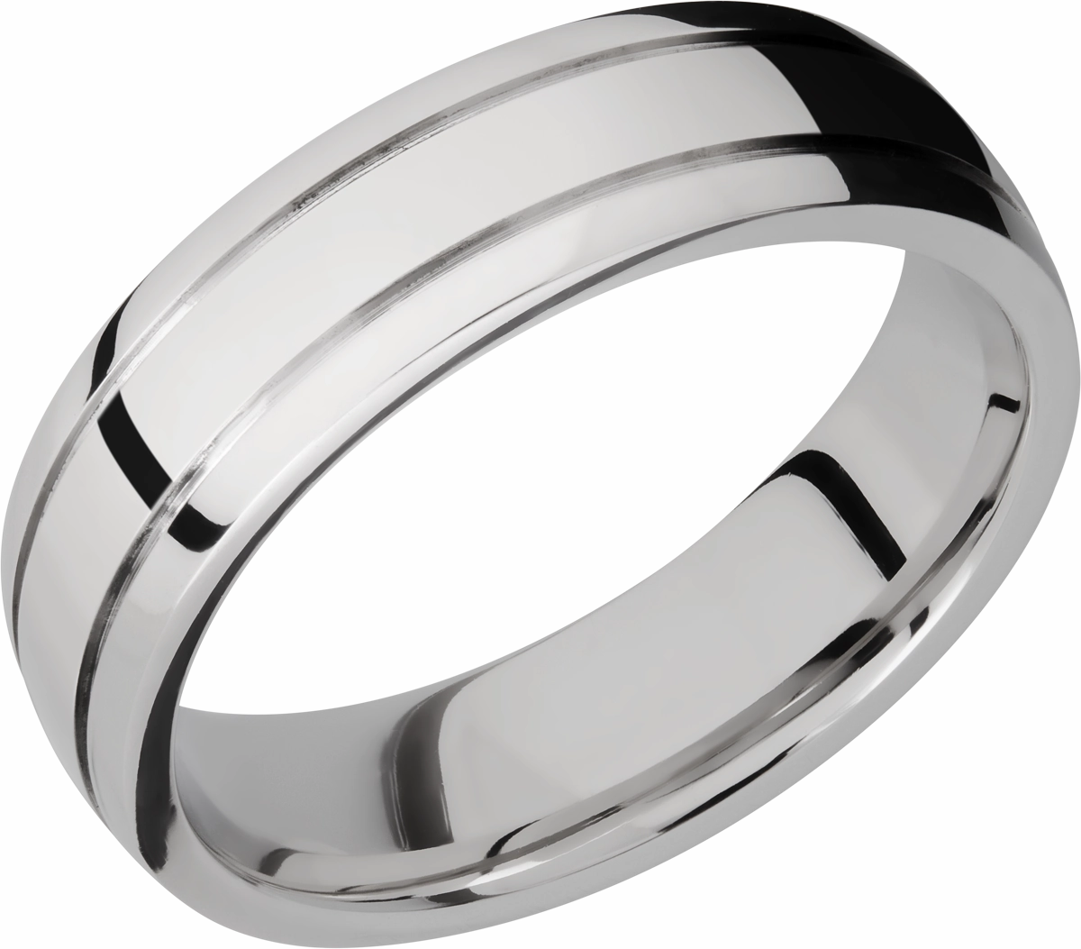 Starry Look Elegant Occasion Cobalt chrome 6mm domed band