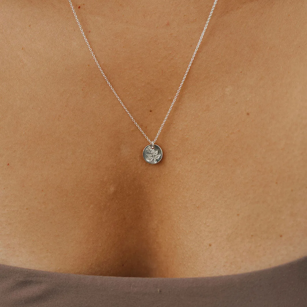 Multicolor Accessory Fern Necklace