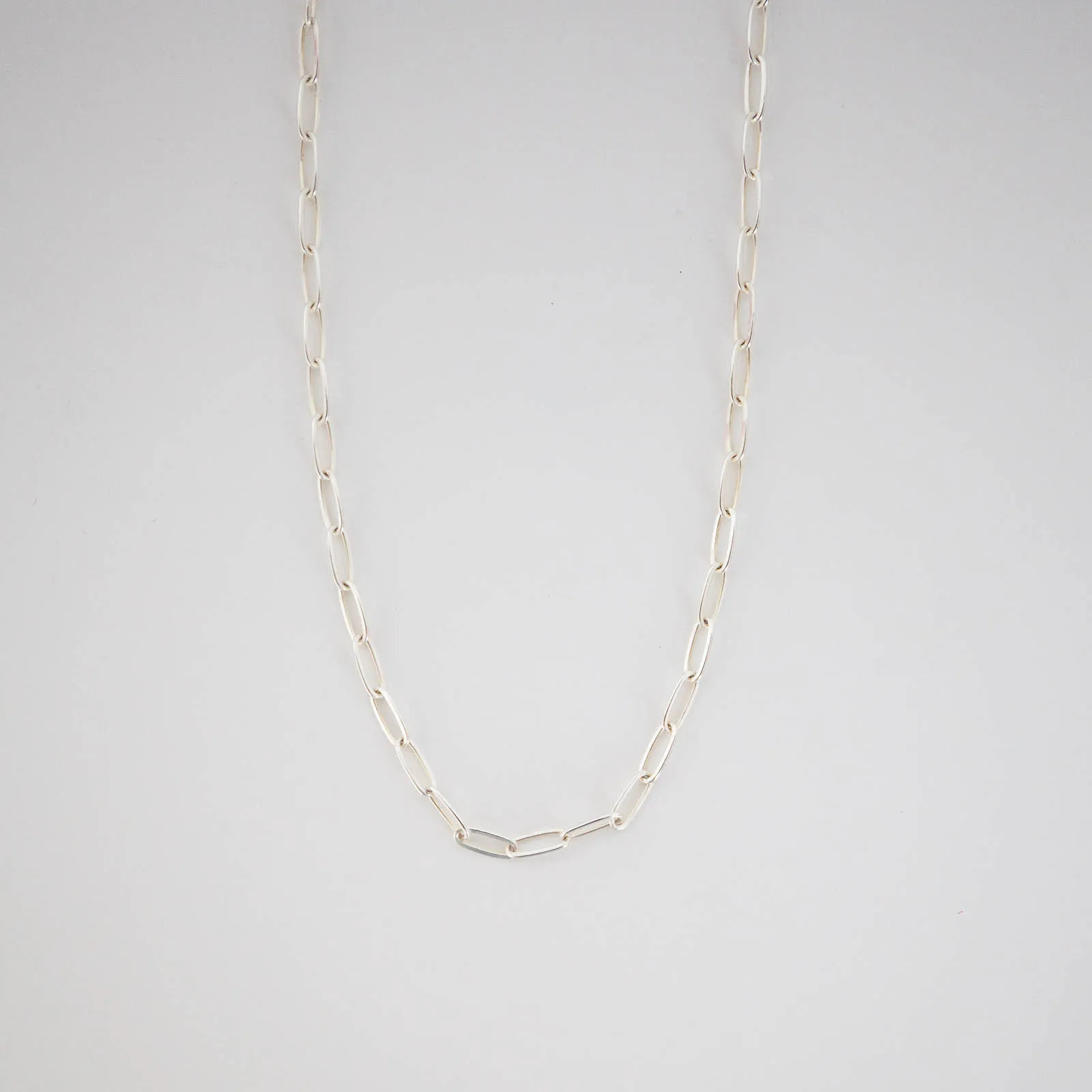 Paper Clip Chain Necklace Festival Season Chic Appeal